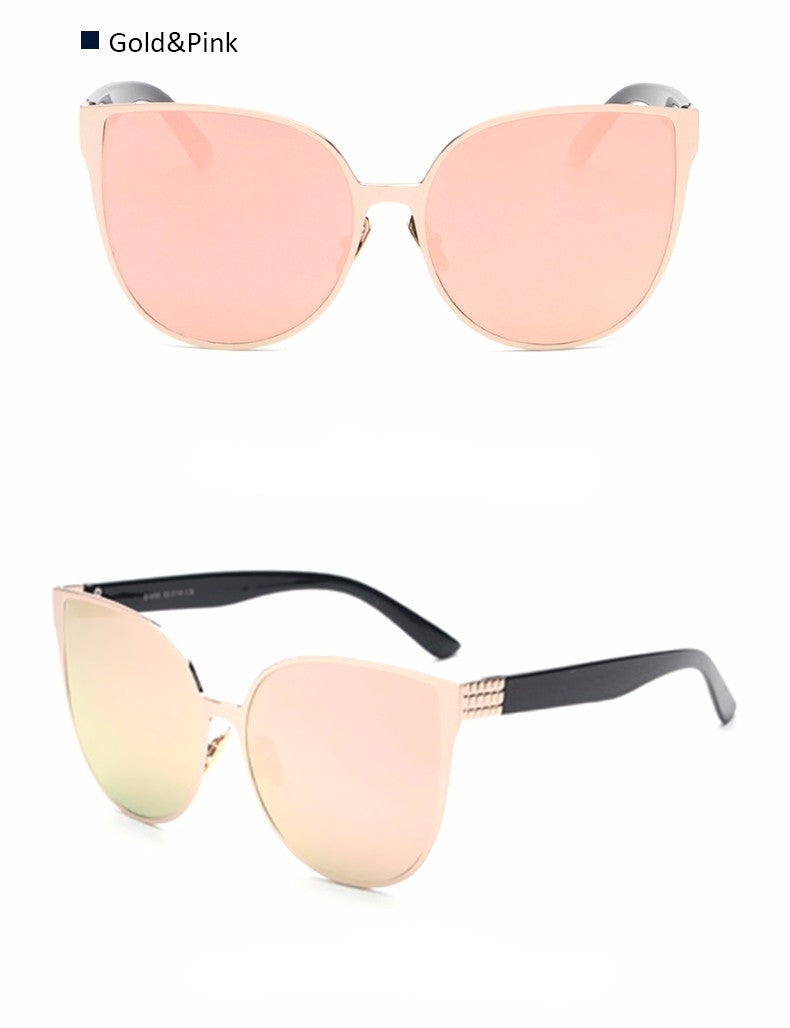 Oversize Cat Eyes Sunglasses - Hello Moa