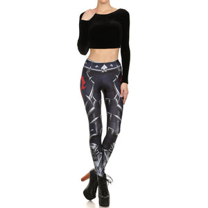 World of Warcraft Horde And Alliance Printed Leggings Fashion Fitness Pants
