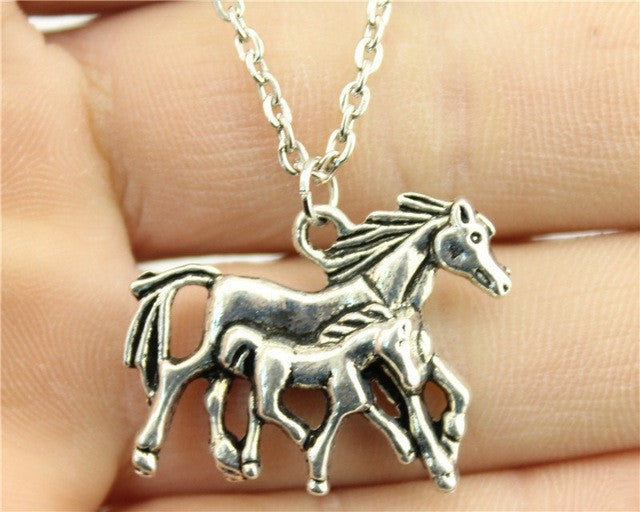 Antique Silver Horse Necklace Offer - Hello Moa