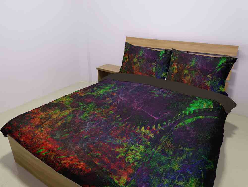Steampunk Art Bed Set - Hello Moa