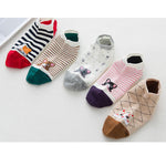 Cute Cat Cotton Socks - Hello Moa