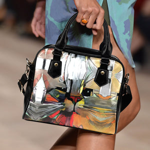 Art IV Cat Shoulder Handbag - Hello Moa