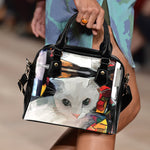 Art VIII Cat Shoulder Handbag - Hello Moa