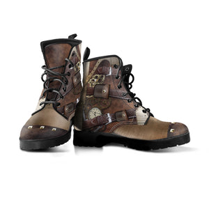 Steampunk Buckled Boots - Hello Moa