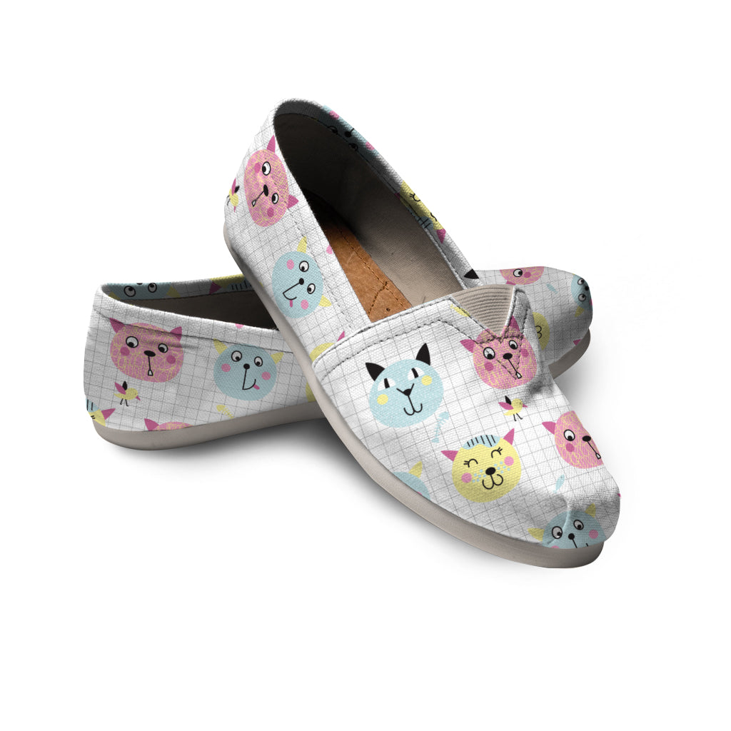 Cats & Birds Casual Shoes - Hello Moa