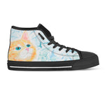 Watercolor Cat II Canvas Shoes (Women's) - Hello Moa