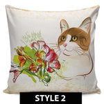 Country Cat Pillow Covers - Hello Moa