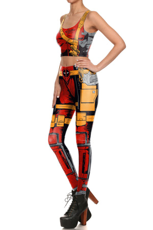 Red/Yellow Deadpool Outfit - Hello Moa