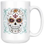 Sugar Skull Coffee Mug - Hello Moa