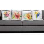 Watercolor Flower Pillow Covers - Hello Moa