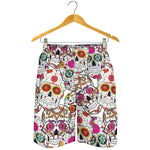 Pink Sugar Skull Men's Shorts - Hello Moa