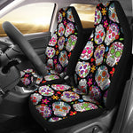 Colorful Sugar Skull II Car Seat Covers - Hello Moa