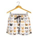 Cat Faces Women's Shorts - Hello Moa