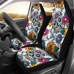 Diamond Sugar Skull Car Seat Covers - Hello Moa