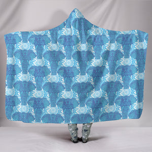 Elephant II Hooded Blanket - Hello Moa