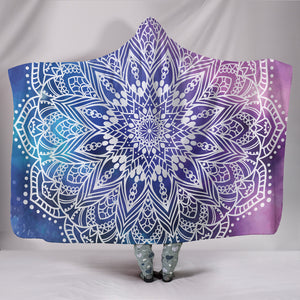Yoga Mandala II Hooded Blanket - Hello Moa
