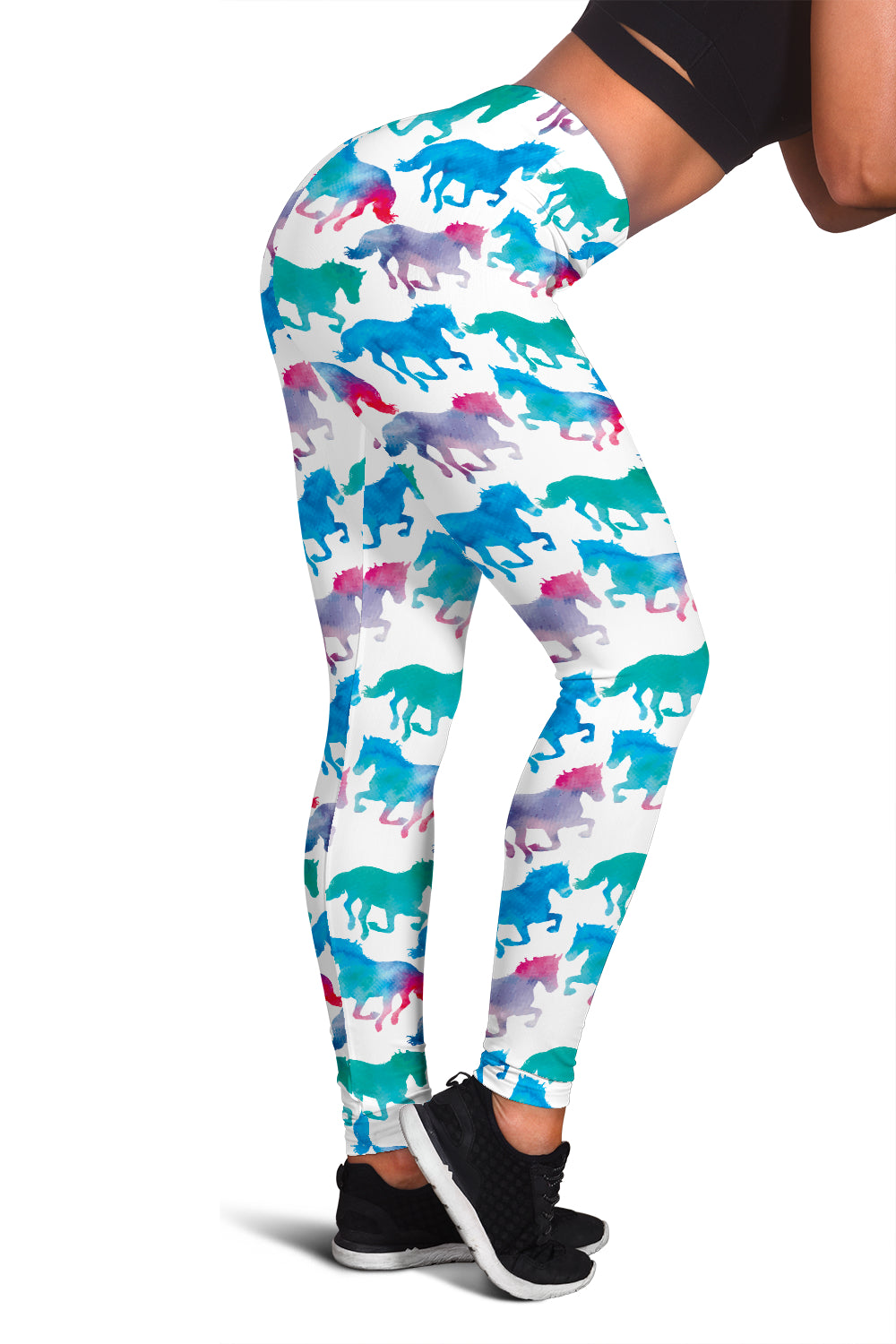 Colorful Horse Leggings - Hello Moa