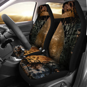 Art I Car Seat Covers - Hello Moa