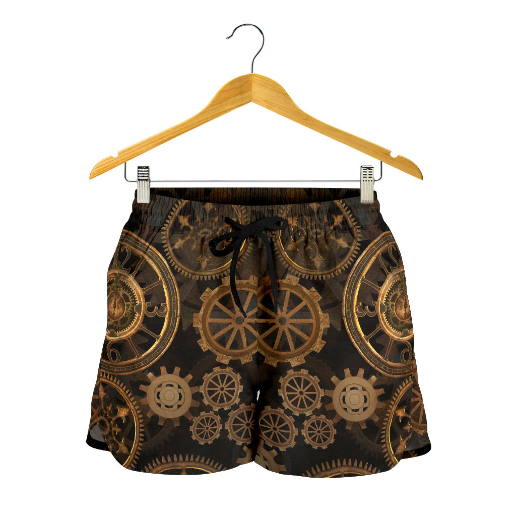 Steampunk Cogs Womens' Shorts - Hello Moa