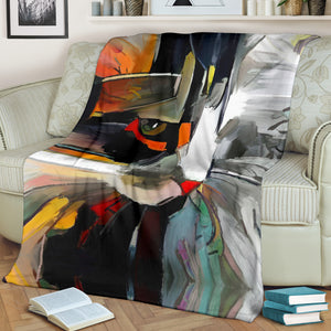 Art Cat Blanket - Hello Moa