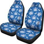 Victorian Blue Car Seat Covers - Hello Moa