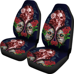 Whisper Skull II Car Seat Covers - Hello Moa