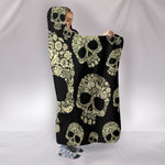Sugar Skull Hooded Blanket - Hello Moa