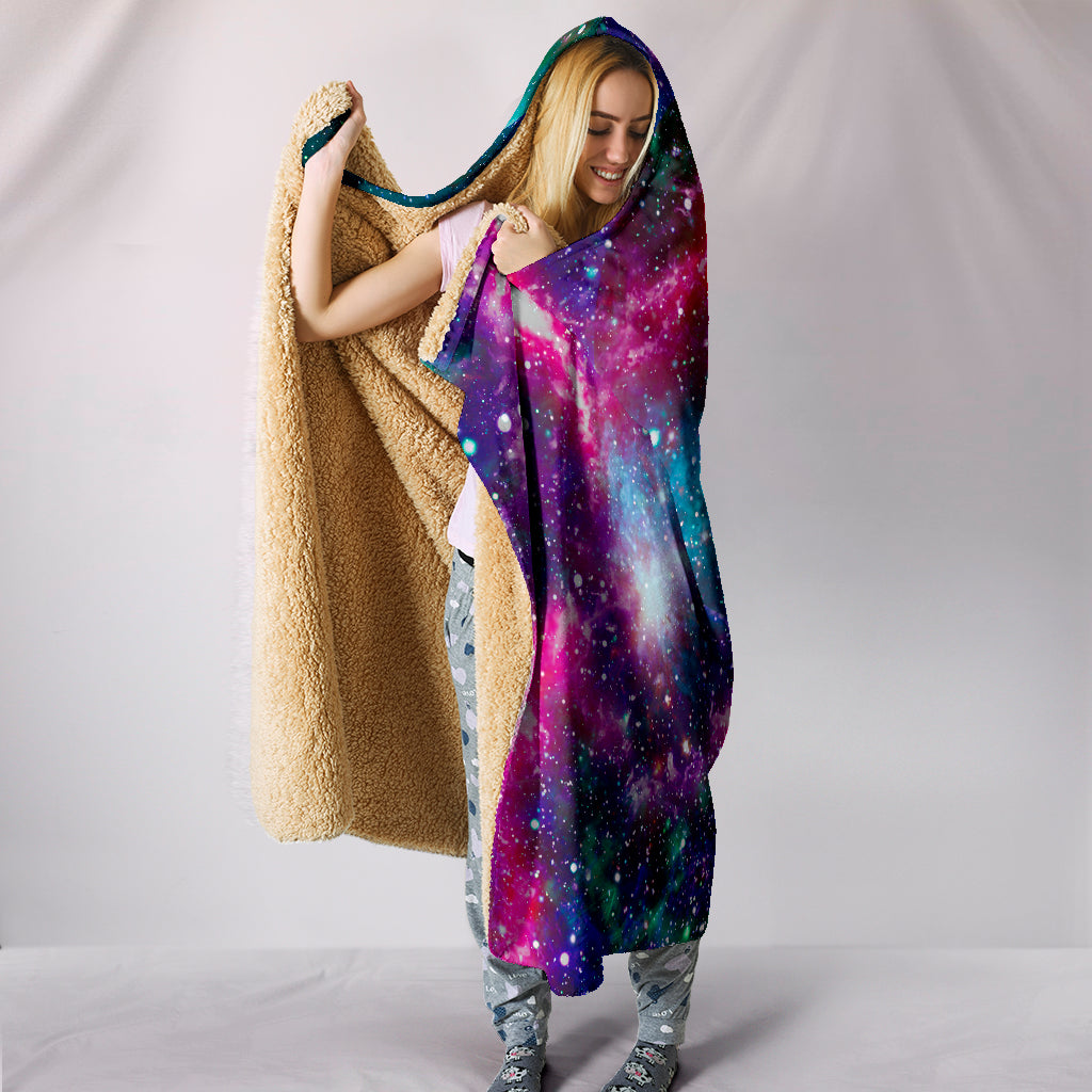 Galaxy Yoga Hooded Blanket - Hello Moa