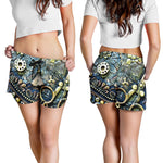Steampunk Scissors Women's Shorts - Hello Moa