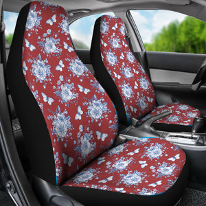 Victorian Red Car Seat Cover - Hello Moa