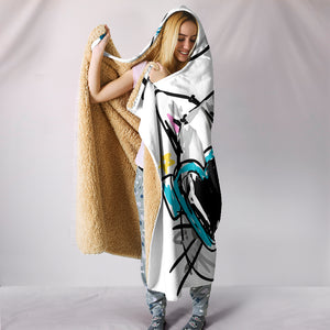 Cat Love Hooded Blanket - Hello Moa