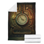 Steampunk Piston Clock Blanket - Hello Moa