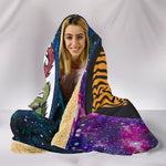 Yoga Animals Hooded Blanket - Hello Moa