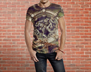 Gears Steampunk T-Shirt