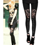 Lace or Chain Gothic Leggings - Hello Moa