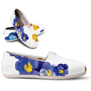 Pansy Flower Casual Shoe - Hello Moa