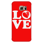 Red - Horse Love Cell Phone Case - Hello Moa