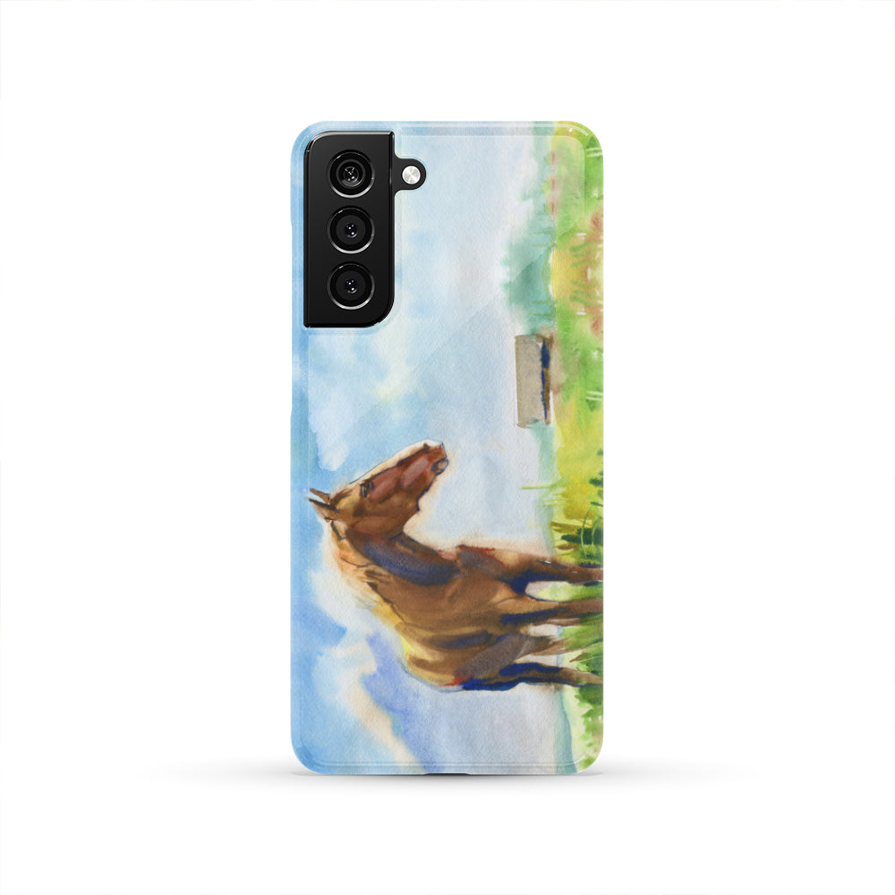 Watercolor IV Horse Phone Case