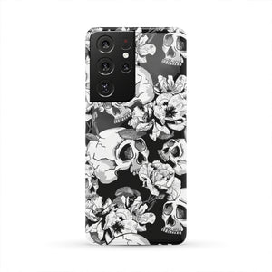 Black & White Skull Phone Case