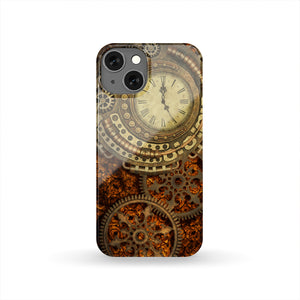 Steampunk Gear Clock II Phone Case