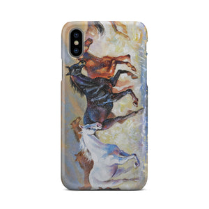 Running Horses Phone Case