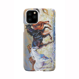 Running Horses Phone Case
