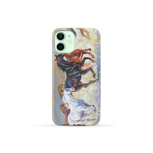 Running Horses Phone Case