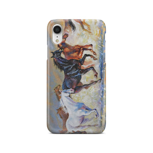 Running Horses Phone Case