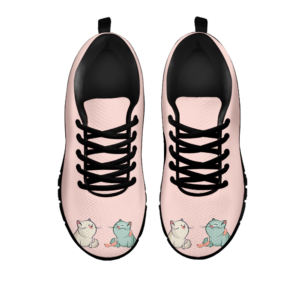 Plump Cat Sneakers (Kids) - Hello Moa