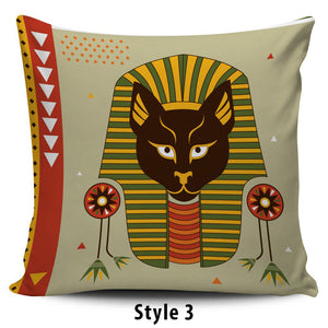 Egyptian Cat Pillow Covers - Hello Moa