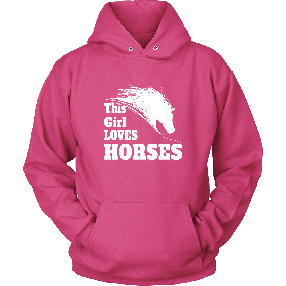 This Girl Loves Horses Shirts - Hello Moa