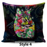 Surreal Cat Pillow Covers - Hello Moa
