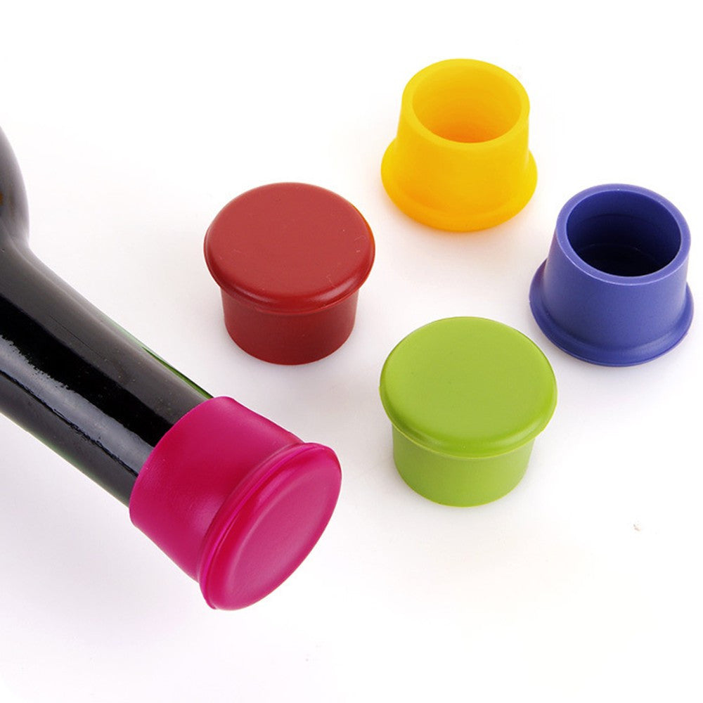 Silicon Wine Stoppers - Hello Moa