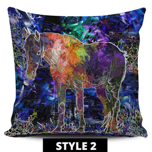 Horse Art III Pillow Covers - Hello Moa